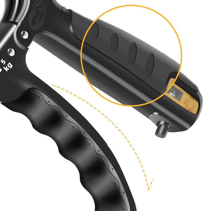 Revolutionize Your Grip Strength with the Adjustable Counting Gripper Finger Exerciser