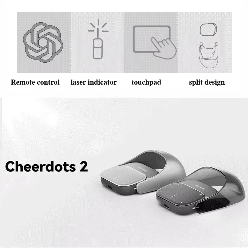 Elevate Your Gaming Experience with the Cheerdots 2 Wireless Touchpad Pocket Mouse - Perfect for Professionals!