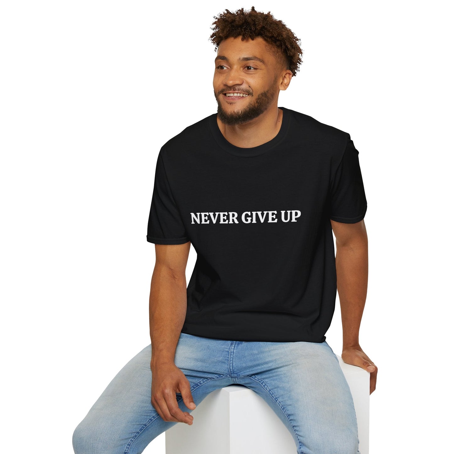 'Never Give Up' Adventure T-Shirt