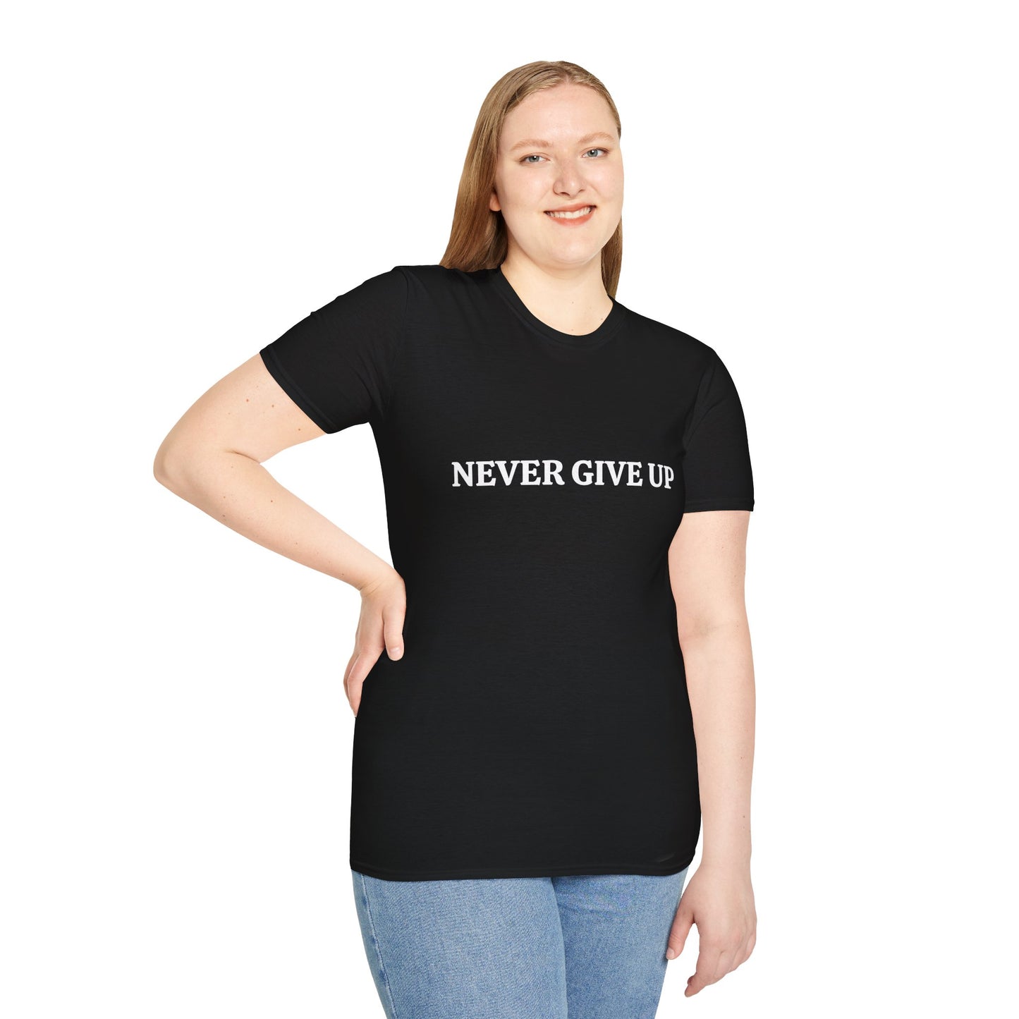 'Never Give Up' Adventure T-Shirt